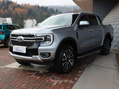 Ford Ranger 3.0D 240cv DC Platinum "PRONTA CONSEGNA" Argento usata Denno