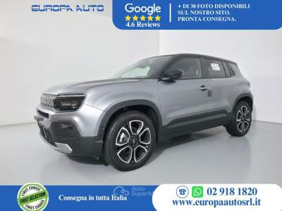 Jeep Avenger 1.2 Turbo 100 CV MHEV Summit *TETTO APRIBILE+PACK* Grigio usata Paderno Dugnano