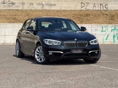 BMW Serie 1 118d 118d 150cv Urban Nero usata Santeramo in Colle