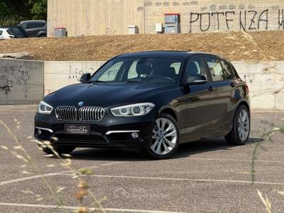 BMW Serie 1 118d 118d 150cv Urban Nero usata Santeramo in Colle