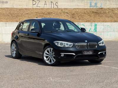 BMW Serie 1 118d 118d 150cv Urban Nero usata Santeramo in Colle