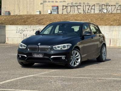 BMW Serie 1 118d 118d 150cv Urban Nero usata Santeramo in Colle