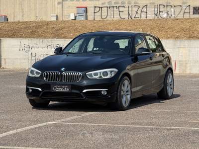 BMW Serie 1 118d 118d 150cv Urban Nero usata Santeramo in Colle