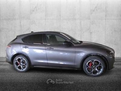 Alfa Romeo Stelvio 2.2 Turbodiesel 210 CV AT8 Q4 Veloce Grigio usata Pieve di Cento