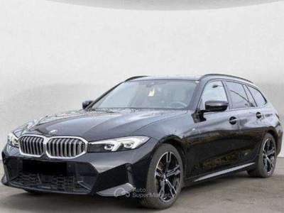 BMW Serie 3 320d 320d Touring mhev 48V MSport auto(190CV)PANO Nero usata Riccione