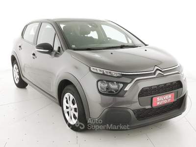 Citroen C3 PureTech 83 S&S Feel Grigio usata Crema