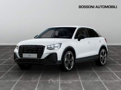 Audi Q2 35 1.5 tfsi identity black Bianco usata Cremona