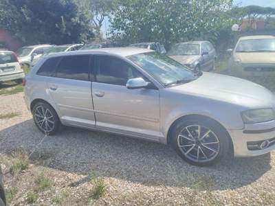 Audi A3 SPB 1.6 TDI 105 CV CR S tronic Ambition Argento usata Roma