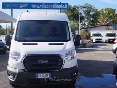 Ford Transit 330 2.0TDCi EcoBlue Trend L3H2hybrid rivestito int Bianco usata Roma