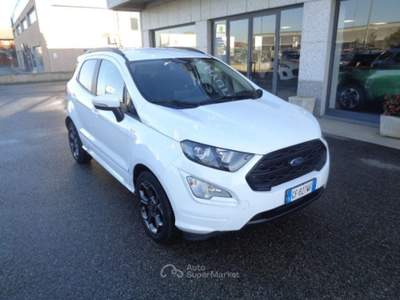 Ford EcoSport 1.0 EcoBoost 125 CV  ST-Line SOLO 37400 KM Bianco usata Alba