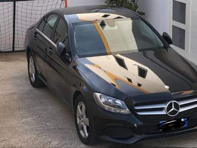 Mercedes-Benz Classe C c180 BLUETEC Nero usata Corigliano d'Otranto