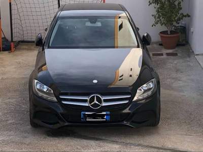 Mercedes-Benz Classe C c180 BLUETEC Nero usata Corigliano d'Otranto