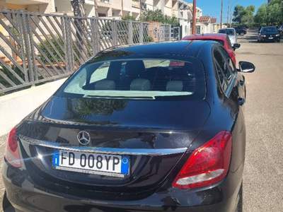 Mercedes-Benz Classe C c180 BLUETEC Nero usata Corigliano d'Otranto