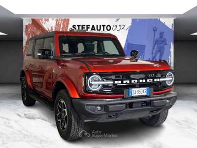 Ford Bronco -  2.7 ecoboost V6 Outer Banks 4x4 335cv auto Rosso usata Bologna