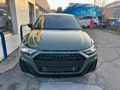 Audi A1 Sportback 30 tfsi Identity Black s-tronic KM ZERO Verde usata Cavezzo