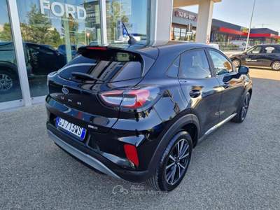 Ford Puma 1.0 EcoBoost Hybrid 125 CV Titanium Nero usata Imola
