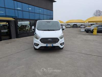 Ford Tourneo Custom 320 2.0TDCi 130CV Trend 9 posti - NAVI - Telecam Bianco usata Cremosano