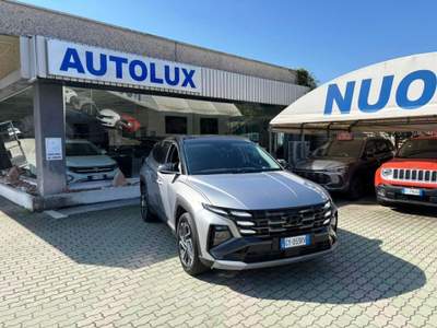 Hyundai Tucson 1.6 HEV 4WD aut. Exellence Argento usata Somma Lombardo
