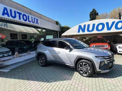 Hyundai Tucson 1.6 HEV 4WD aut. Exellence Argento usata Somma Lombardo