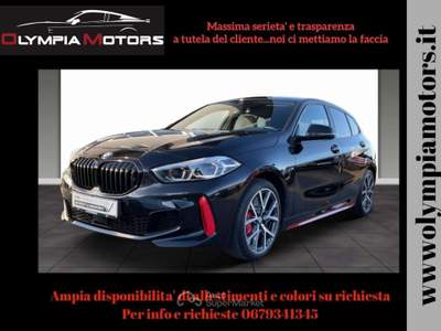 BMW Serie 1 128ti 128 128 TI NAVI LED M SPORT PANORAMA KAMERA 18 Nero usata Ciampino