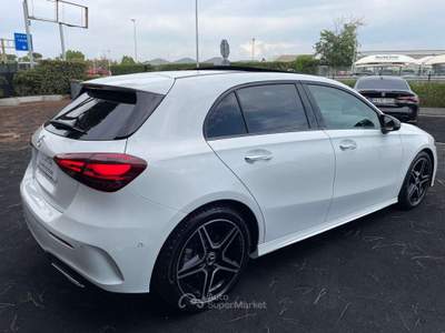 Mercedes-Benz Classe A AMG PREMIUM NAVI 18 TETTO KAMERA 64 COLORI Bianco usata Ciampino