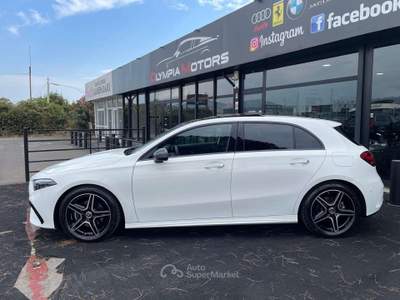 Mercedes-Benz Classe A AMG PREMIUM NAVI 18 TETTO KAMERA 64 COLORI Bianco usata Ciampino