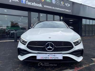 Mercedes-Benz Classe A AMG PREMIUM NAVI 18 TETTO KAMERA 64 COLORI Bianco usata Ciampino