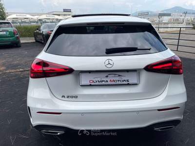 Mercedes-Benz Classe A AMG PREMIUM NAVI 18 TETTO KAMERA 64 COLORI Bianco usata Ciampino