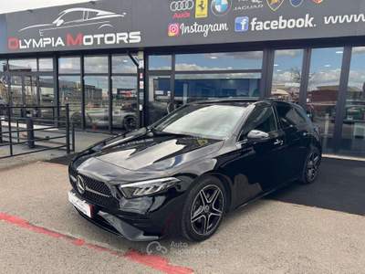 Mercedes-Benz Classe A D AMG PREMIUM NAVI TETTO KAMERA 64 COLORI Nero usata Ciampino