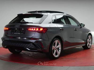 Audi A3 SPB 35 TDI S LINE TETTO KAMERA SONOS MATRIX Grigio usata Ciampino