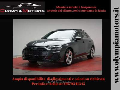 Audi A3 SPB 35 TDI S LINE TETTO KAMERA SONOS MATRIX Grigio usata Ciampino