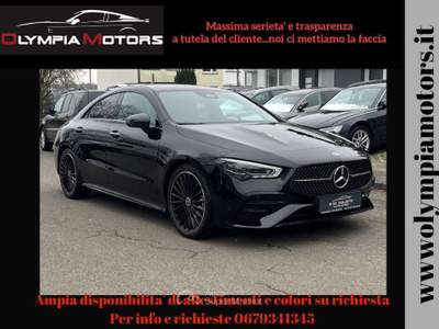 Mercedes-Benz CLA D PREMIUM AMG NAVI LED TETTO 19 AUTOMATIC KAMERA Nero usata Ciampino