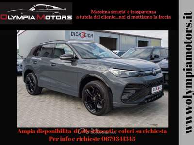 Volkswagen Tiguan 2.0 TDI R LINE DSG H&K MATRIX 20 TETTO KAMERA 360 Grigio usata Ciampino