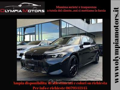 BMW Serie 3 320i 320 I TOURING M SPORT MODEL 2025 TETTO LED KAMERA 360 Nero usata Ciampino