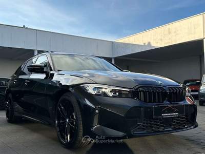 BMW Serie 3 320i 320 I TOURING M SPORT MODEL 2025 TETTO LED KAMERA 360 Nero usata Ciampino