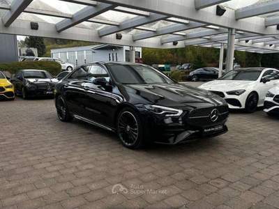 Mercedes-Benz CLA D PREMIUM AMG NAVI LED 19 KAMERA TETTO Nero usata Ciampino