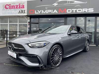 Mercedes-Benz Classe C D S.W. PREMIUM PLUS AMG PREMIUM LED NAVI Grigio usata Ciampino