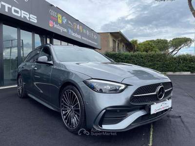 Mercedes-Benz Classe C D S.W. PREMIUM PLUS AMG PREMIUM LED NAVI Grigio usata Ciampino