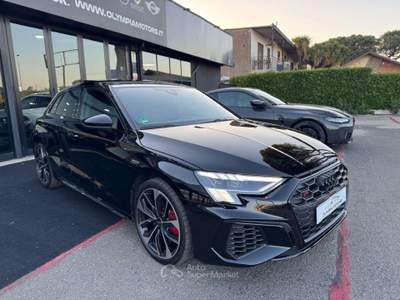 Audi S3 SPB QUATTRO S TRONIC MATRIX 19' VITUAL KAMERA Nero usata Ciampino