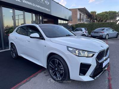 BMW X2 X2 SDRIVE 18D M SPORT PANORAMA KAMERA LASER Bianco usata Ciampino