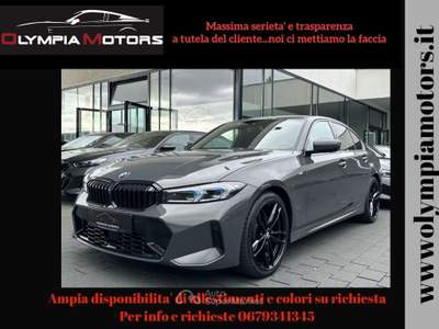 BMW Serie 3 320 320 XD M SPORT MODEL 2025 NAVI DISPLAY LASER KAMERA Grigio usata Ciampino