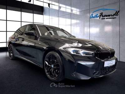 BMW Serie 3 320i 320 I XDRIVE M SPORT MODEL 2025 NAVI LASER KAMERA 360 Nero usata Ciampino