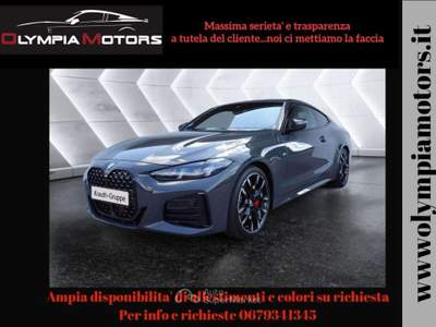 BMW Serie 4 420i 420 I COUPE M SPORT PRO CURVED DISPLAY LED 19 KAMERA Grigio usata Ciampino