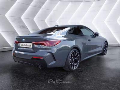 BMW Serie 4 420i 420 I COUPE M SPORT PRO CURVED DISPLAY LED 19 KAMERA Grigio usata Ciampino