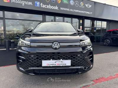 Volkswagen Tiguan 2.0 TDI 4M R LINE DSG NAVI MATRIX 20 KAMERA TETTO Nero usata Ciampino