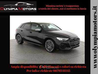 Audi S3 NEW SPB QUATTRO MATRIX 19' TETTO SONOS KAMERA Nero usata Ciampino