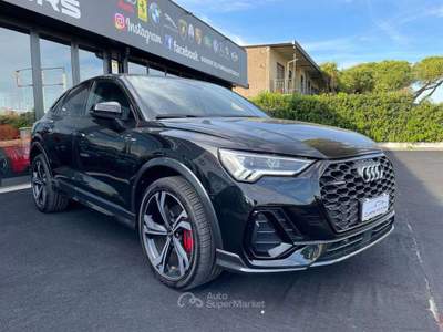 Audi Q3 40 TFSI SPB S LINE BLACK 20 MATRIX PANORAMA KAMERA Nero usata Ciampino