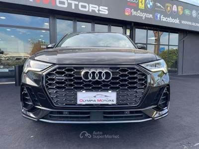 Audi Q3 40 TFSI SPB S LINE BLACK 20 MATRIX PANORAMA KAMERA Nero usata Ciampino