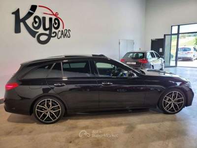Mercedes-Benz Classe C D S.W. PREMIUM AMG PREMIUM PANORAMA LED NAVI Nero usata Ciampino