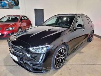 Mercedes-Benz Classe C D S.W. PREMIUM AMG PREMIUM PANORAMA LED NAVI Nero usata Ciampino